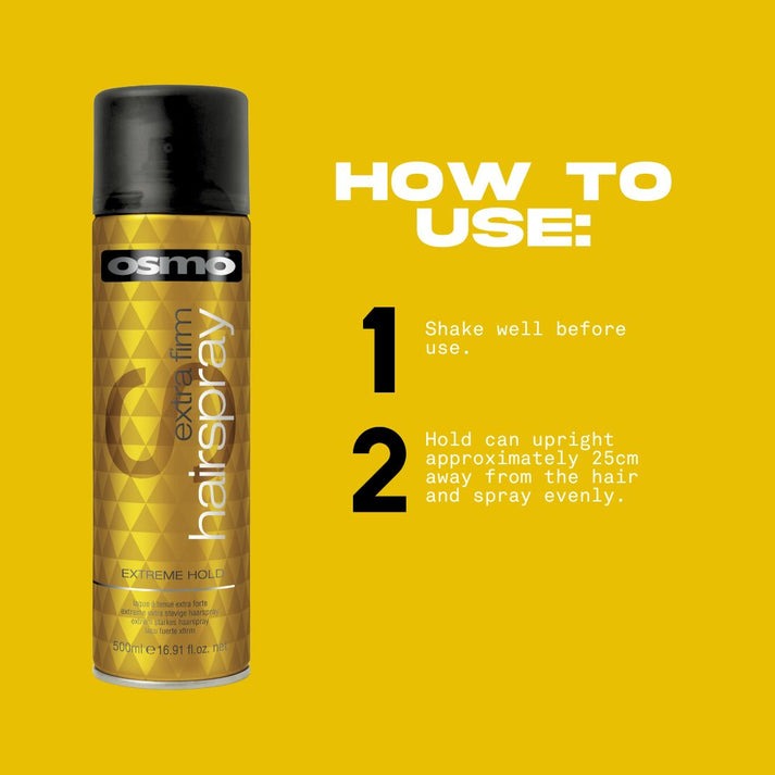Osmo Extreme Extra Firm Hairspray 500Ml
