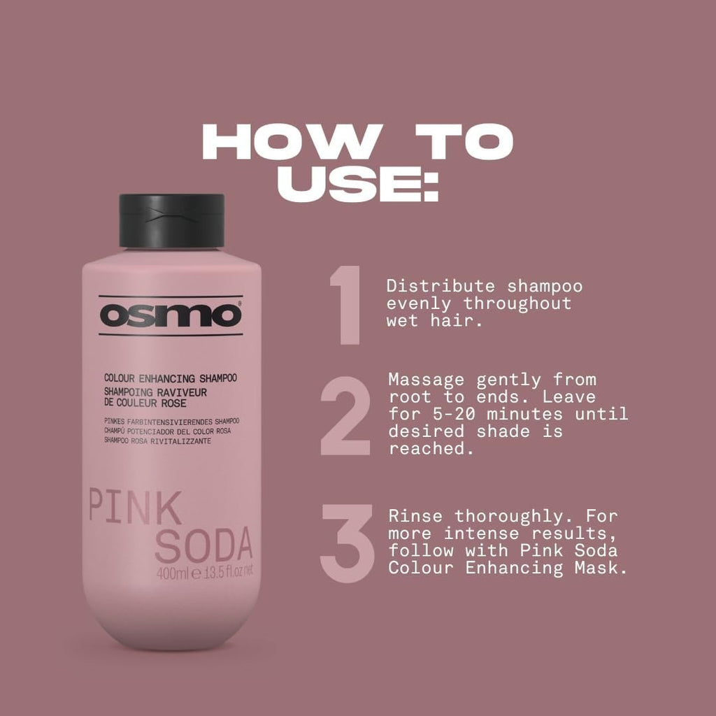 Pink Soda Colour Enhancing Shampoo 400ml