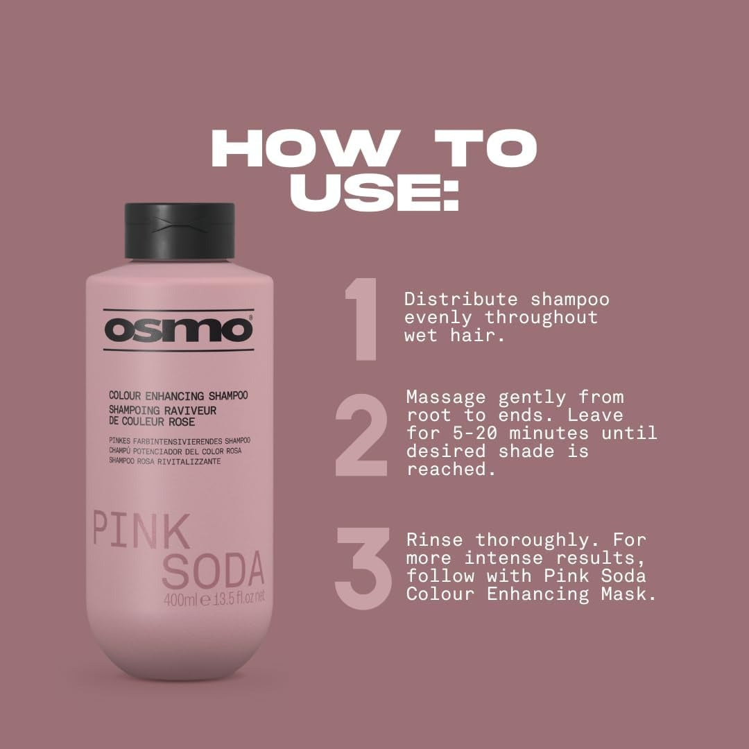 Pink Soda Colour Enhancing Shampoo 400ml