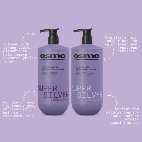 Super Silver Shampoo & Mask DUO 1000ml