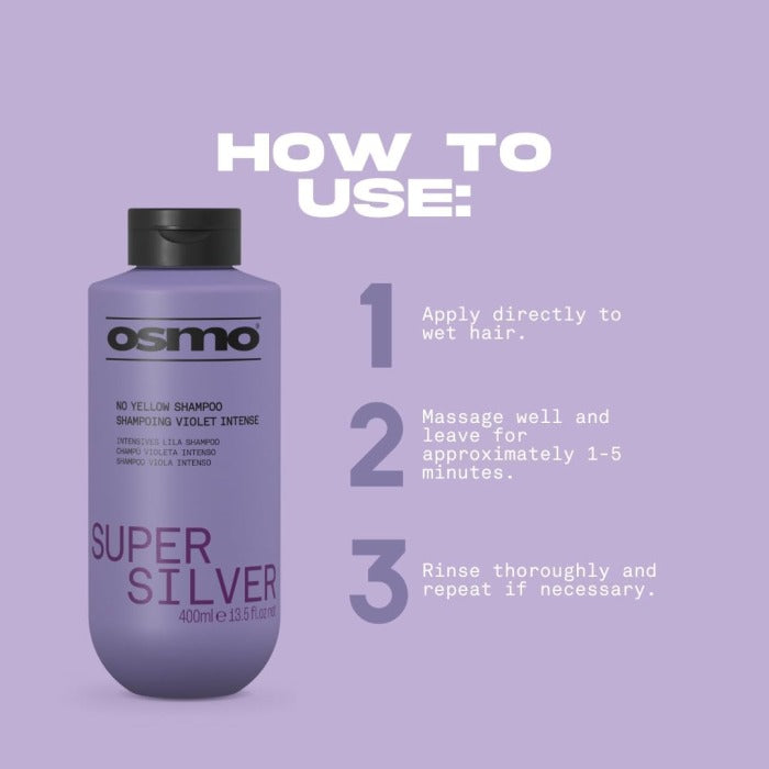 Super Silver No Yellow Shampoo 400ml