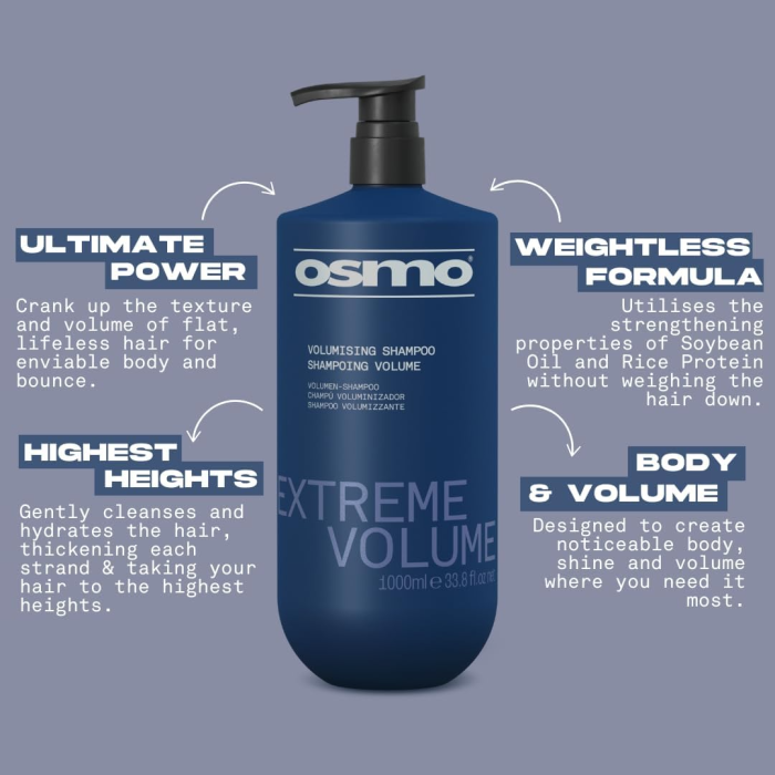 Extreme Volume Volumising Shampoo 1000ml