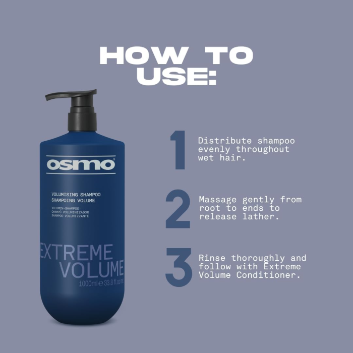 Extreme Volume Shampoo & Conditioner DUO 1000ml