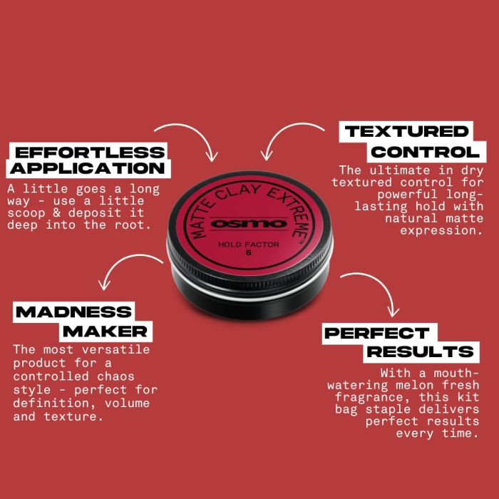 Osmo Matte Clay Extreme 'Traveller' 25ml